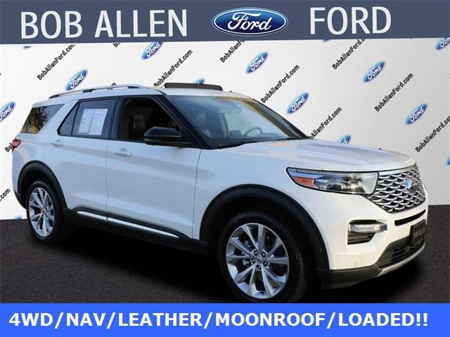 used 2022 Ford Explorer car, priced at $37,847