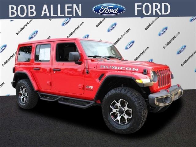 used 2020 Jeep Wrangler Unlimited car, priced at $36,578