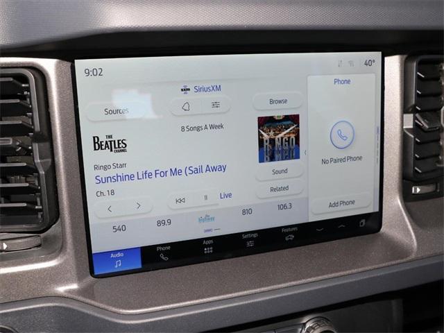 new 2025 Ford Bronco car, priced at $43,338