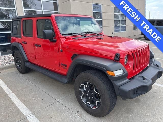 used 2021 Jeep Wrangler Unlimited car, priced at $29,982