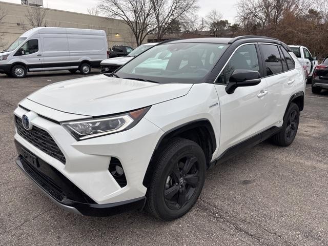 used 2019 Toyota RAV4 Hybrid car, priced at $30,000