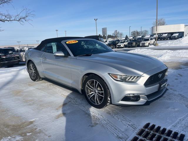 used 2016 Ford Mustang car, priced at $15,490