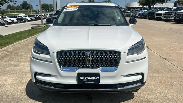 used 2022 Lincoln Aviator car, priced at $50,990