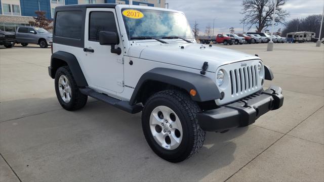 used 2017 Jeep Wrangler car, priced at $21,790