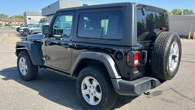 used 2021 Jeep Wrangler car, priced at $30,290