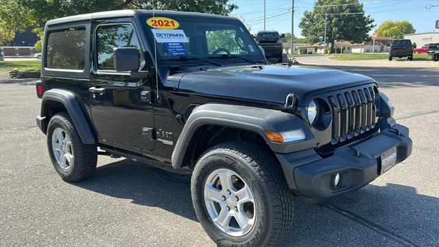 used 2021 Jeep Wrangler car, priced at $30,290