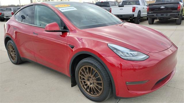 used 2022 Tesla Model Y car, priced at $29,690