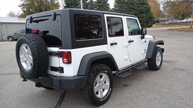 used 2018 Jeep Wrangler JK Unlimited car, priced at $24,990