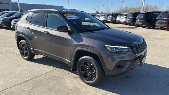 used 2024 Jeep Compass car, priced at $34,990