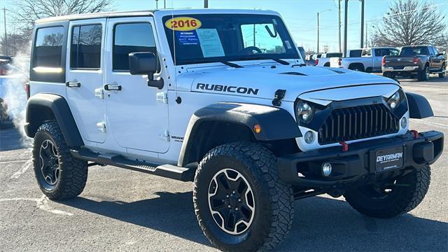 used 2016 Jeep Wrangler Unlimited car, priced at $19,990