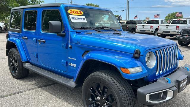 used 2022 Jeep Wrangler Unlimited car, priced at $42,390