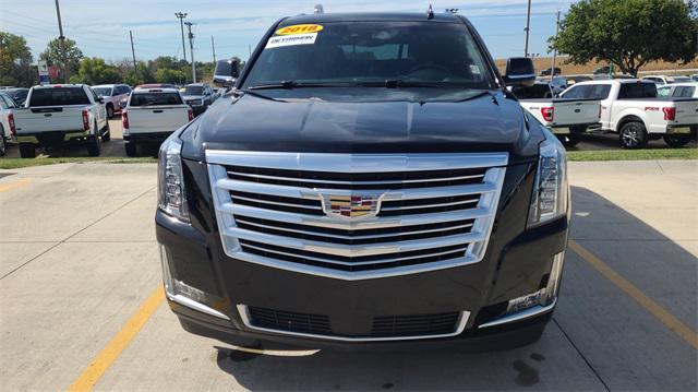 used 2018 Cadillac Escalade car, priced at $40,390