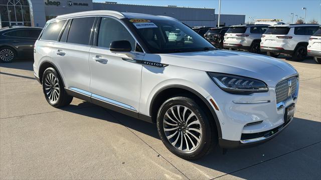 used 2022 Lincoln Aviator car, priced at $49,490