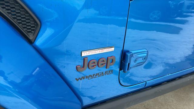 used 2021 Jeep Wrangler Unlimited car, priced at $40,490