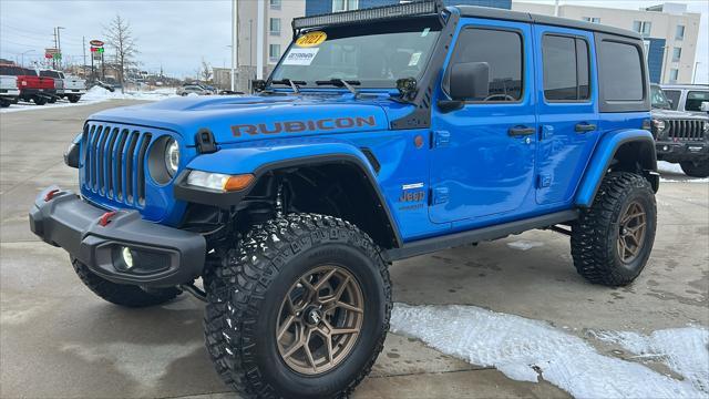 used 2021 Jeep Wrangler Unlimited car, priced at $40,490