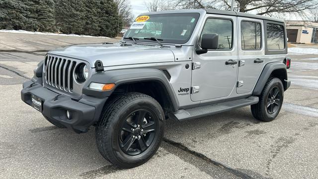 used 2020 Jeep Wrangler Unlimited car, priced at $28,590