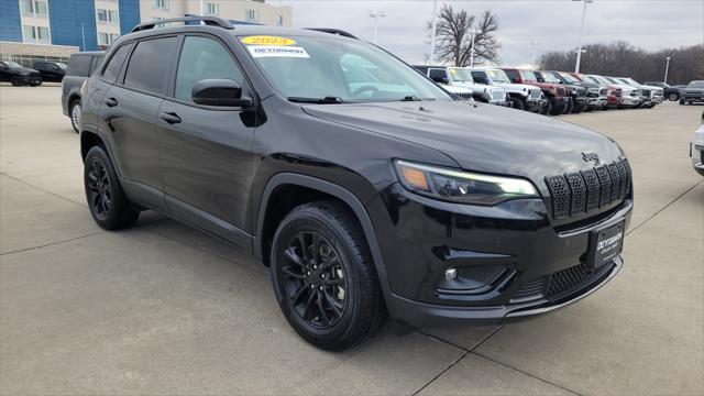 used 2023 Jeep Cherokee car, priced at $27,290