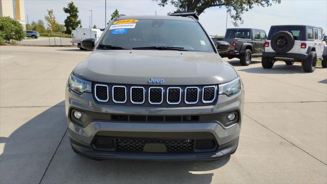 used 2024 Jeep Compass car, priced at $28,500