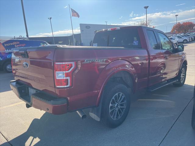 used 2018 Ford F-150 car, priced at $25,500