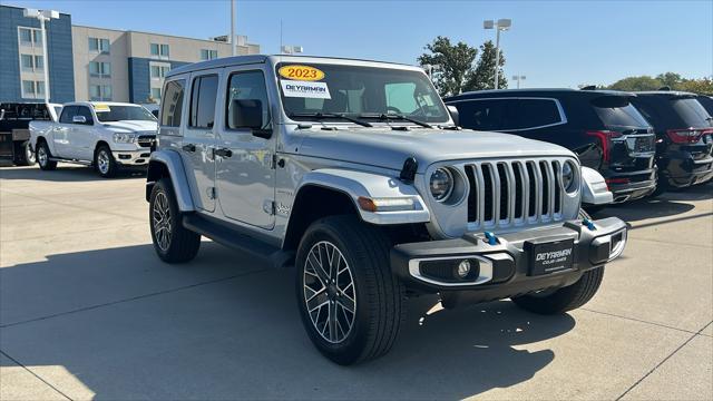 used 2023 Jeep Wrangler 4xe car, priced at $45,390