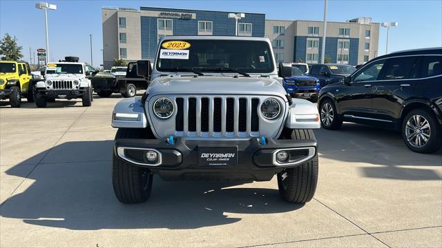 used 2023 Jeep Wrangler 4xe car, priced at $45,390