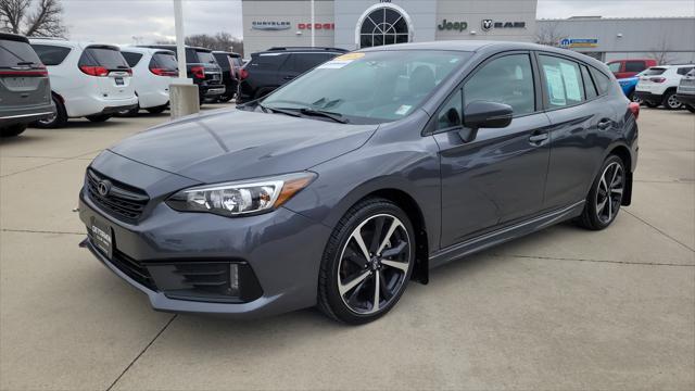 used 2022 Subaru Impreza car, priced at $23,190