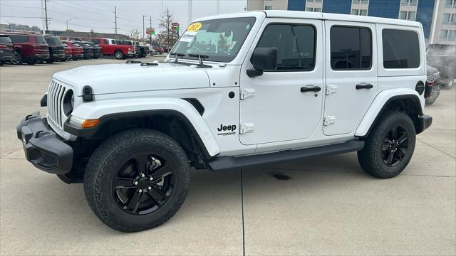 used 2021 Jeep Wrangler Unlimited car, priced at $40,490