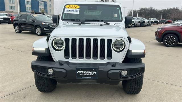 used 2021 Jeep Wrangler Unlimited car, priced at $40,490