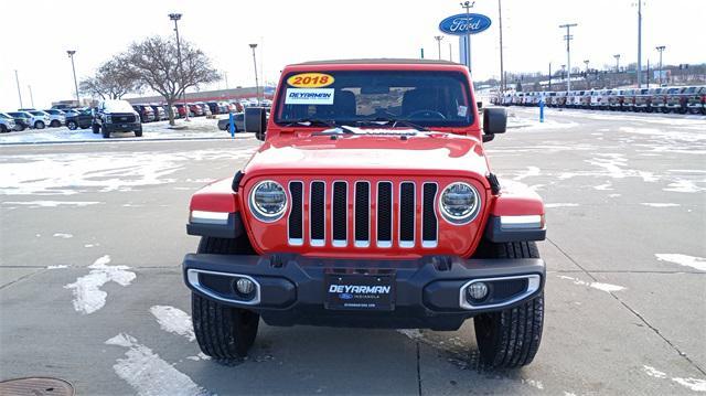 used 2018 Jeep Wrangler Unlimited car, priced at $28,290