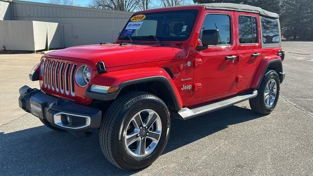 used 2018 Jeep Wrangler Unlimited car, priced at $28,990