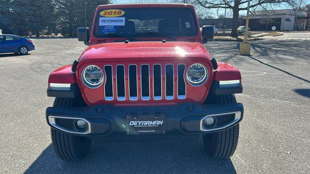 used 2018 Jeep Wrangler Unlimited car, priced at $28,990