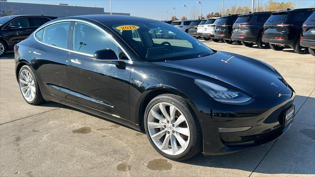 used 2018 Tesla Model 3 car, priced at $23,990