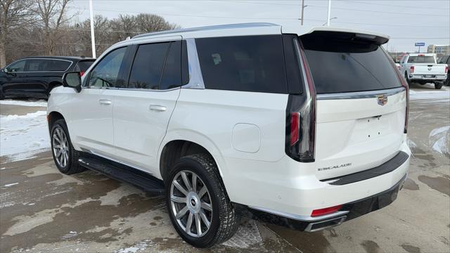 used 2021 Cadillac Escalade car, priced at $60,490