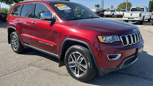 used 2021 Jeep Grand Cherokee car, priced at $29,290