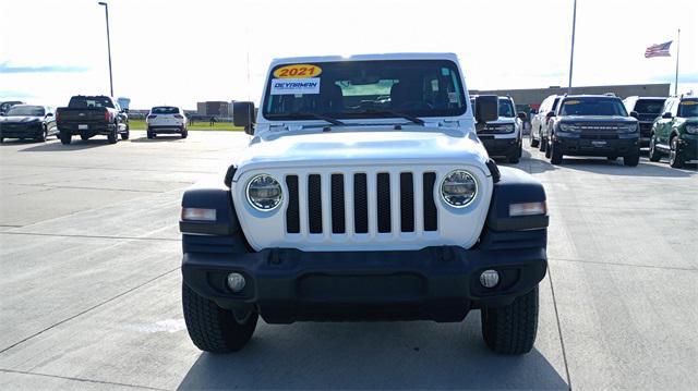 used 2021 Jeep Wrangler Unlimited car, priced at $35,990