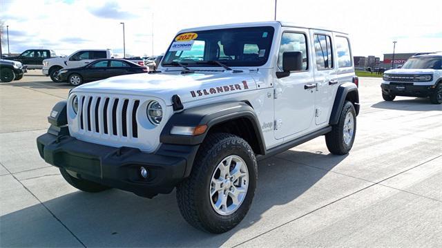 used 2021 Jeep Wrangler Unlimited car, priced at $35,990