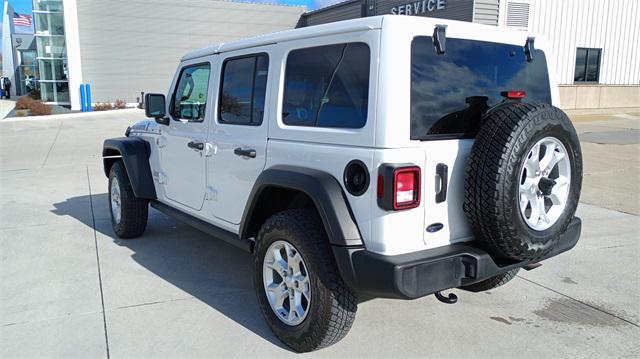 used 2021 Jeep Wrangler Unlimited car, priced at $35,990