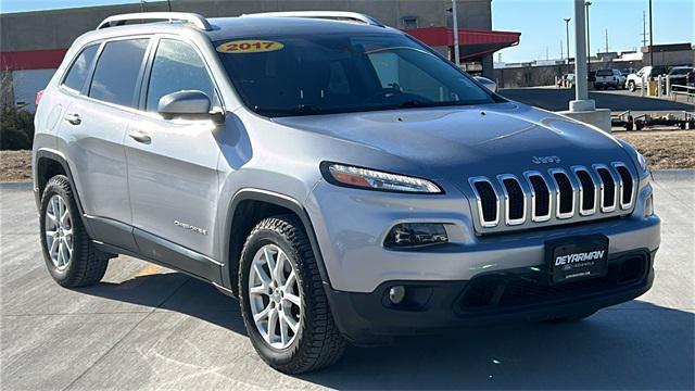 used 2017 Jeep Cherokee car, priced at $14,290