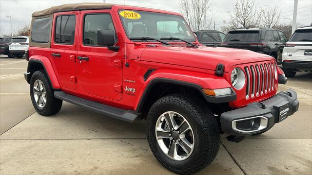 used 2018 Jeep Wrangler Unlimited car, priced at $27,990