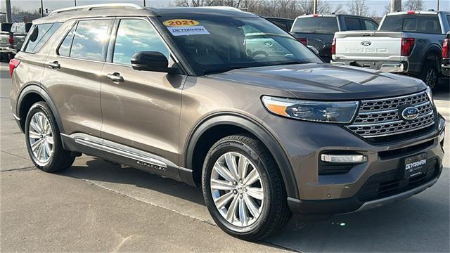 used 2021 Ford Explorer car, priced at $32,690