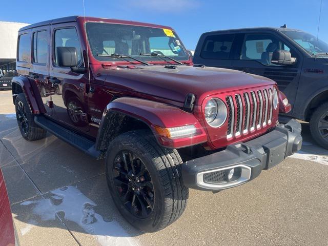 used 2021 Jeep Wrangler Unlimited 4xe car, priced at $32,190