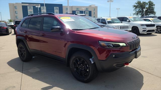 used 2022 Jeep Cherokee car, priced at $32,890