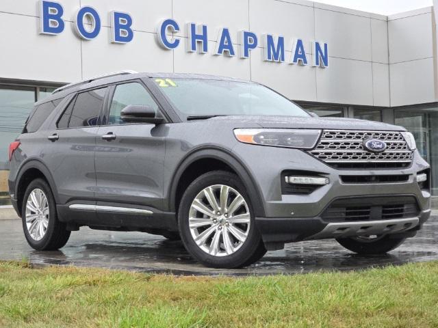 used 2021 Ford Explorer car, priced at $28,624