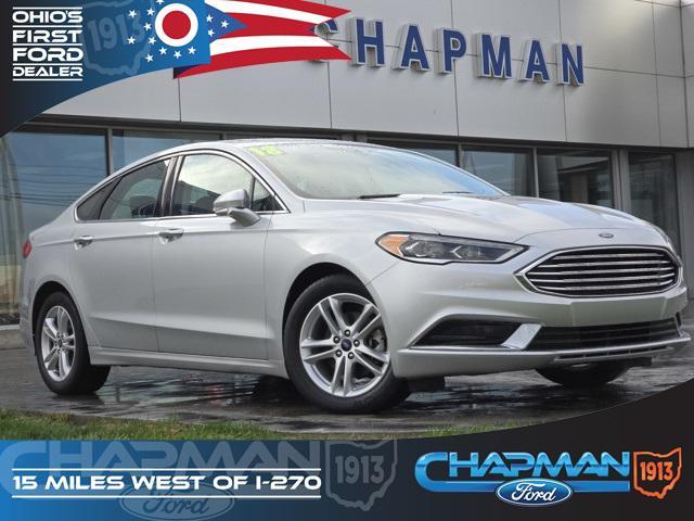 used 2018 Ford Fusion car, priced at $16,966