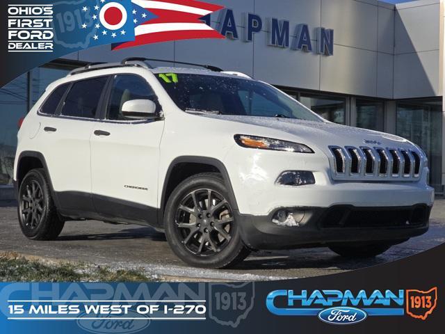 used 2017 Jeep Cherokee car, priced at $10,642