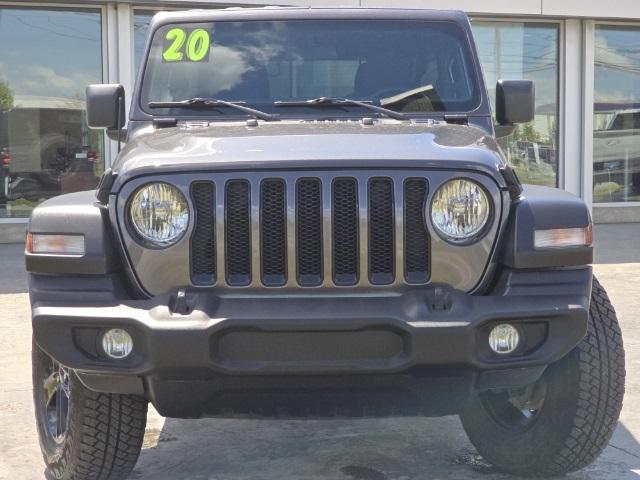 used 2020 Jeep Wrangler Unlimited car, priced at $23,473