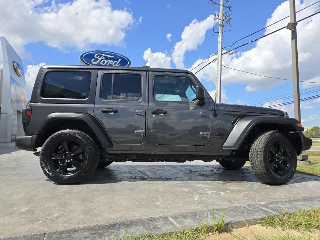 used 2020 Jeep Wrangler Unlimited car, priced at $23,473