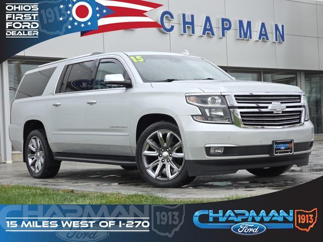 used 2015 Chevrolet Suburban car, priced at $19,852