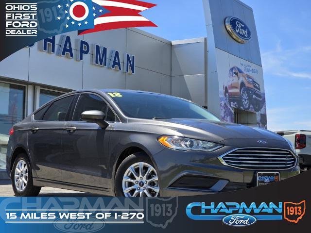 used 2018 Ford Fusion car, priced at $15,921