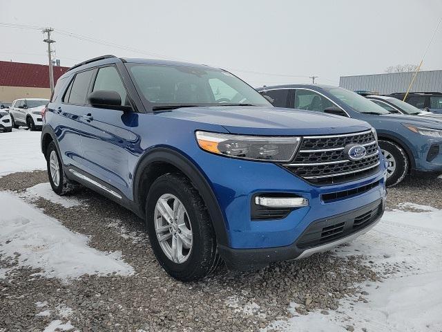 used 2021 Ford Explorer car, priced at $29,619